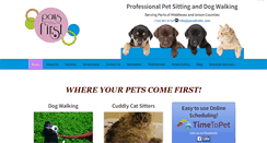 Desktop Screenshot of pawsfirstllc.com